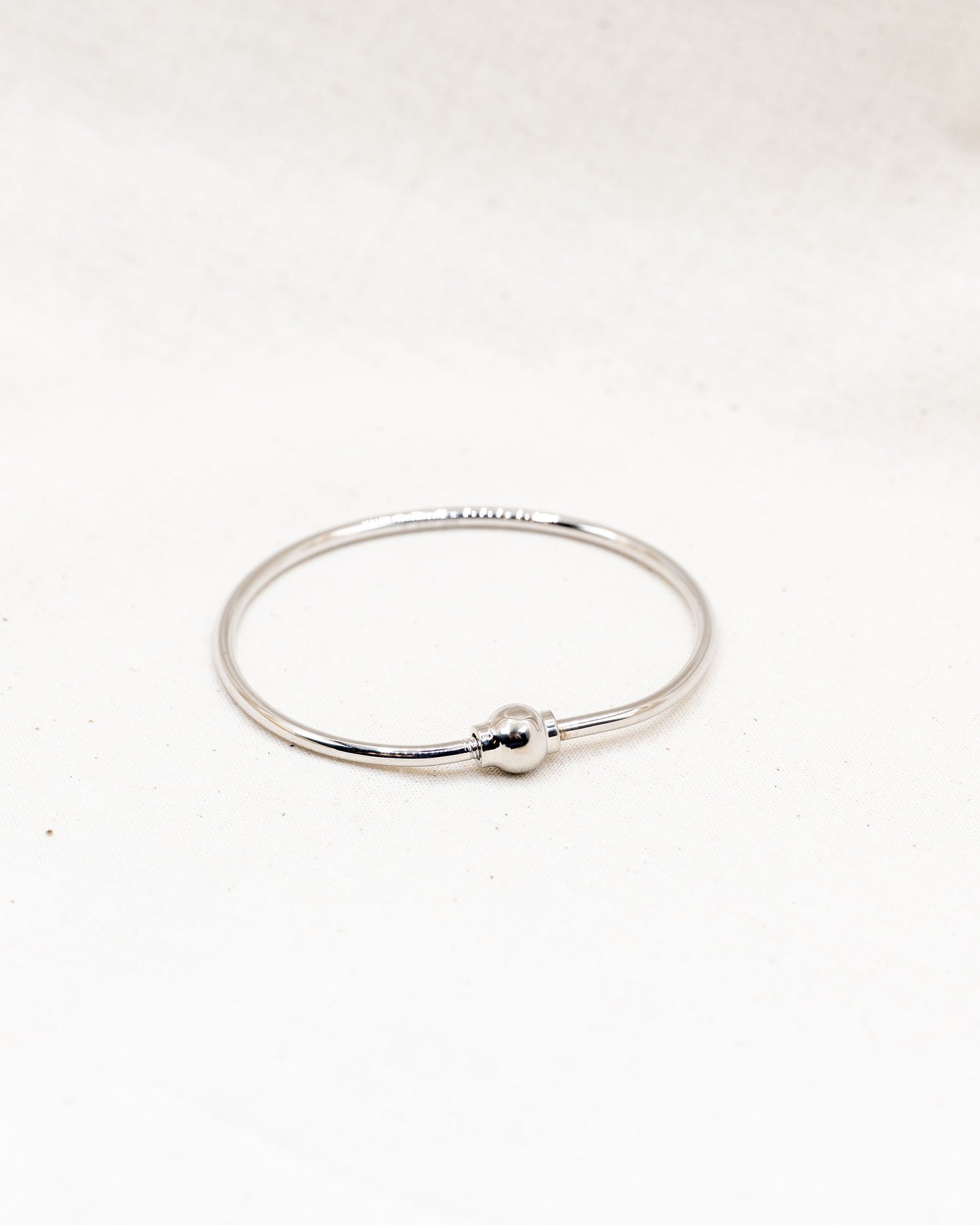 Single Ball Cape Cod Bracelet in Sterling Silver