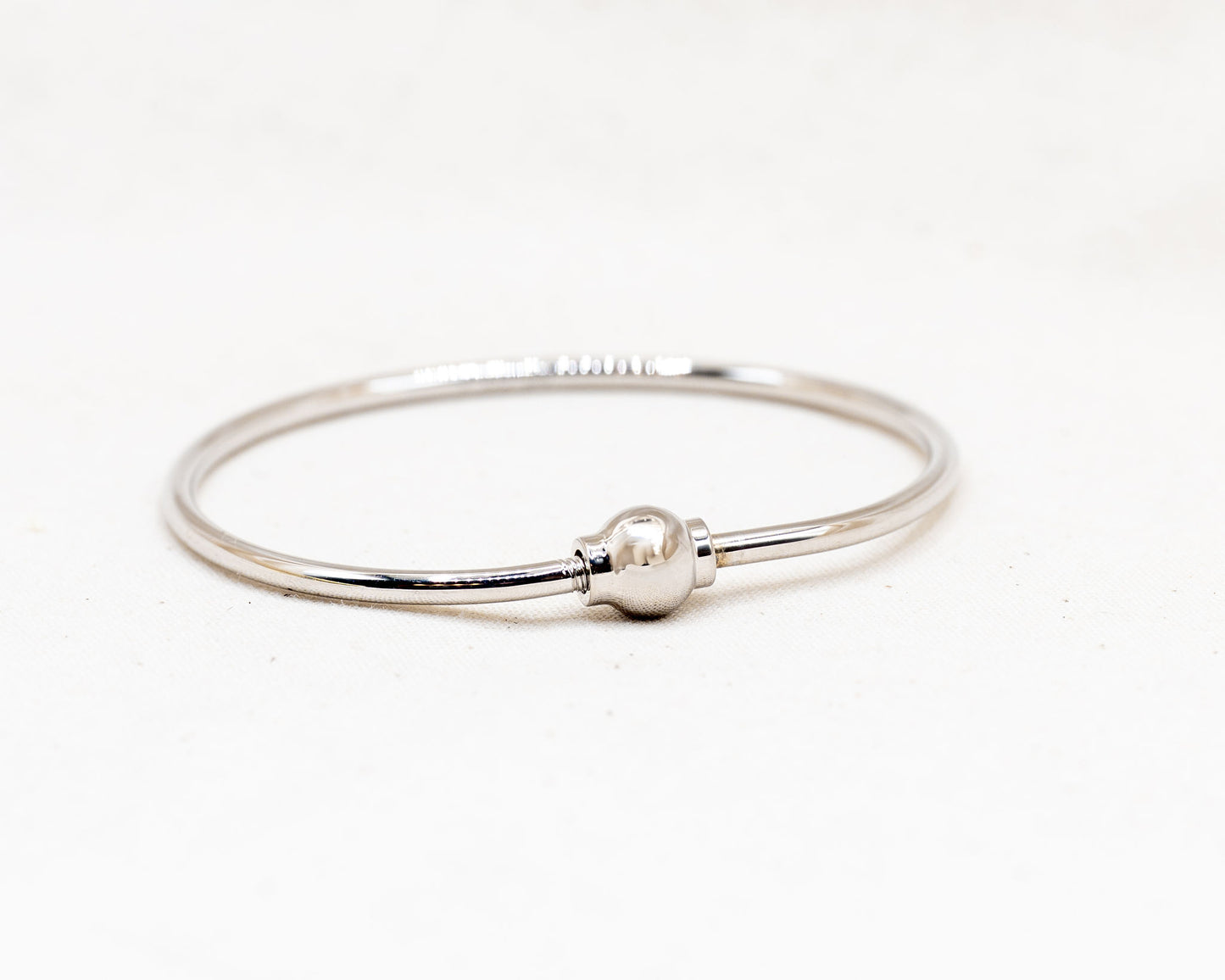 Single Ball Cape Cod Bracelet in Sterling Silver