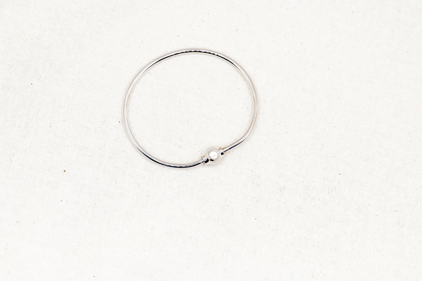 Single Ball Cape Cod Bracelet in Sterling Silver