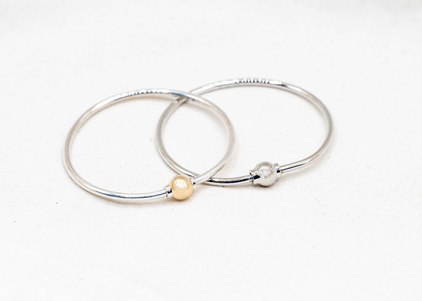 Single Ball Cape Cod Bracelet in Sterling Silver