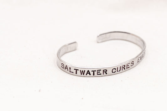 Mantra Cuff Bracelet