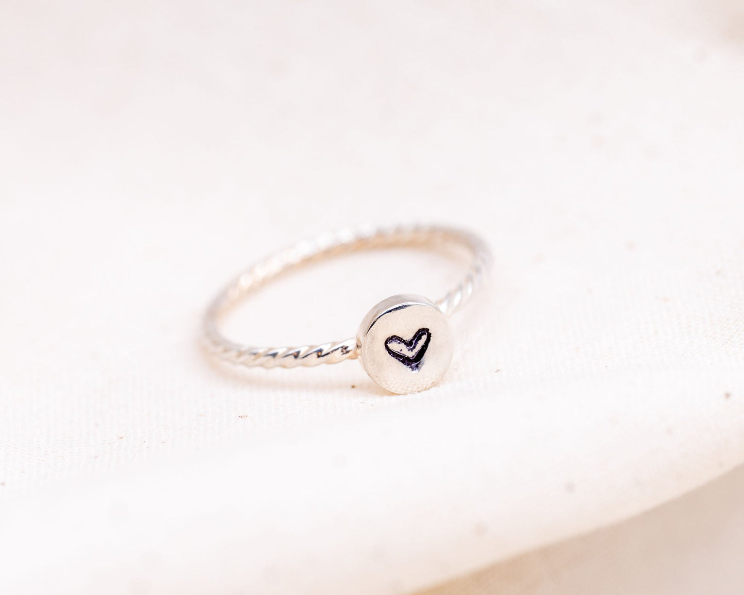 Symbol Ring in Sterling Silver