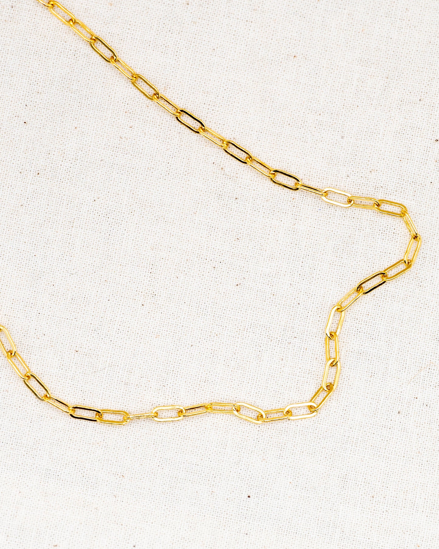"Sadie" Dainty Paperclip Chain Necklace