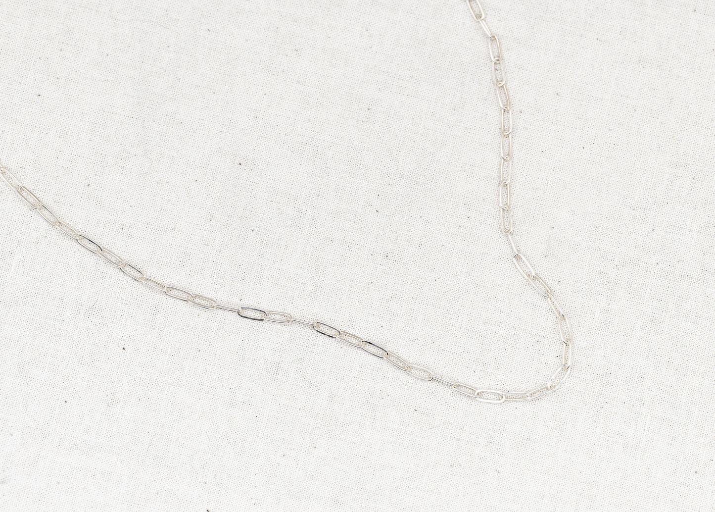"Sadie" Dainty Paperclip Chain Necklace